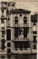 Old postcard AK VENICE Palazzo Contarini Fasan ITALY (495345)