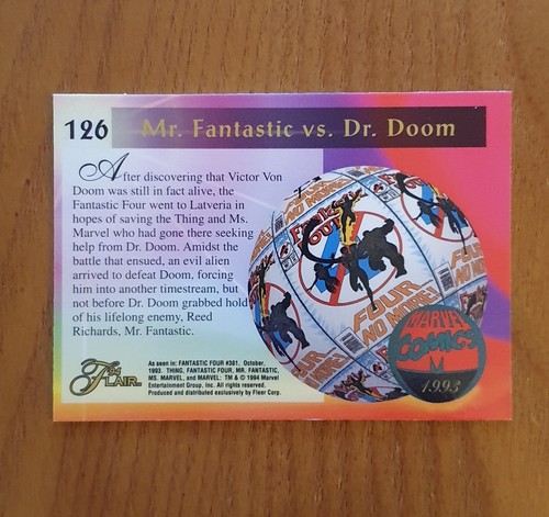 Fleer Marvel Annual Flair '94 Karten (1994) #1 bis #150 - Auswahl aus Liste (LOD 2) - Bild 227 von 275