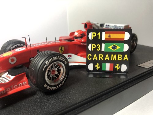 Pitboard 1:18 (Pizarra F1) / Fernando Alonso & Massa (Ferrari) 2013 (Caramba) - Imagen 2 de 10