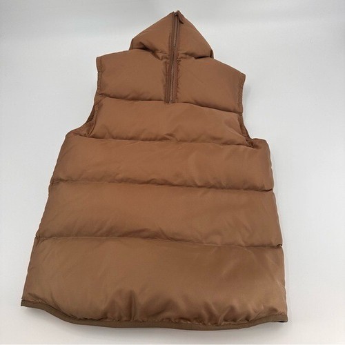 Burberry Nylon Puffer Goose Down Velvet Collar Zip Back Winter Vest Mens Size XS - Picture 14 of 16