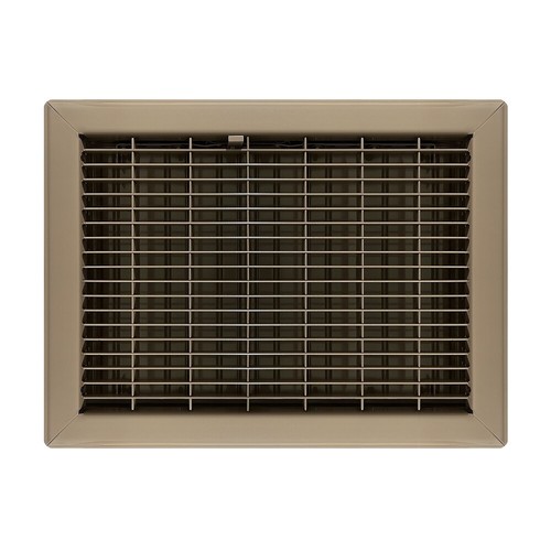Heavy Duty Brown Floor Register Air Grilles - 60 Sizes - Picture 12 of 14