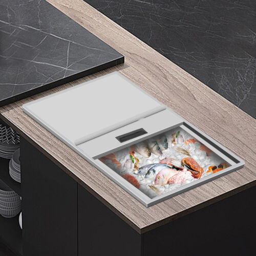 Cubo de hielo todo en uno para vino capa de espuma incorporada con tapa de acero inoxidable - Imagen 20 de 20