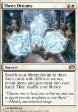 THREE DREAMS X4 4 4X Planechase 2012 MTG Magic the Gathering Cards DJMagic