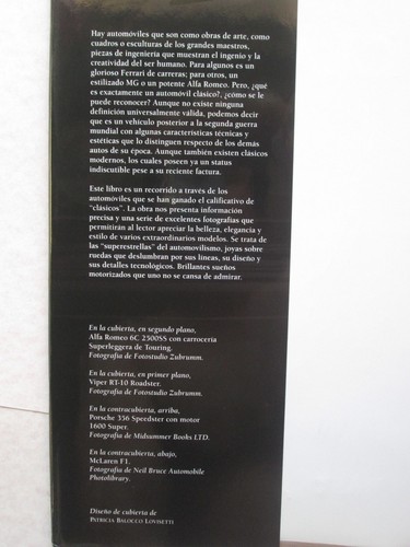 AUTOMOVILES CLASICOS Michael Bowler DESDE 1945 HASTA HOY 2001 Hardcover w/ DJ - Bild 8 von 12