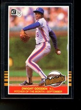 1985 DONRUSS HIGHLIGHTS #48 DWIGHT GOODEN ROOKIE MINT E015814