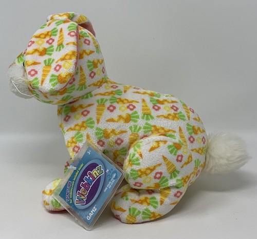 GANZ Webkinz Carrots Bunny Stuffed Animal Plush Toy 9” HM754 SEALED CODE - READ - Picture 2 of 11
