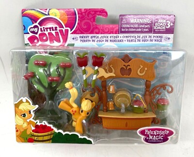 My Little Pony MLP Friendship is Magic Sweet Apple Juice Stand with Apple Jack