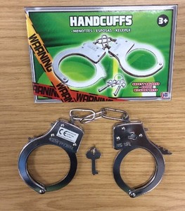 toy metal handcuffs
