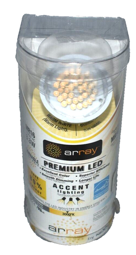 NEXUS ARRAY PREMIUM MR16 LED 3.3-Watt Dimmable 3000K Indoor Light Bulb - Picture 2 of 6