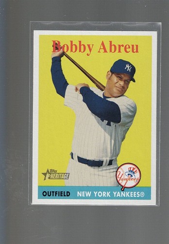 2007 Topps Heritage Short Print SP Pick Your Card Complete Your Set Yellow Var. - Picture 7 of 125