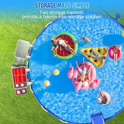 PFCTART 2 Sets Basket Above Ground Poolside Storage Basket for Above Ground Pool - Picture 6 of 7