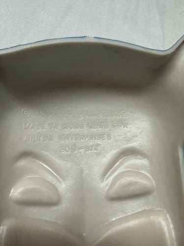 Vintage 1977 Superman and Batman DC Comics Wilton Cake Toppers - Picture 6 of 9