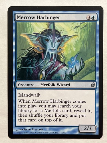 MTG - Merrow Harbinger - Lorwyn - LP - Magic the Gathering  - Picture 1 of 2