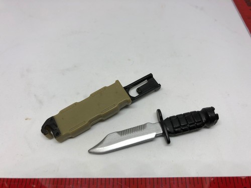 GI JOE Knife and Holder FOR 12" ACTION FIGURE 1/6 SCALE 1:6 21st Century - Picture 3 of 6