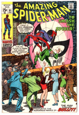Amazing Spider-Man First Print 91 John Romita Cover Art F