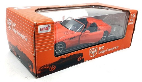 Anson 1/18 Scale Diecast 30333 - 1997 Dodge Concept Car - Orange - Picture 5 of 5