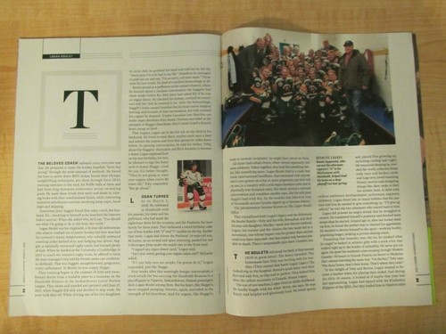 2019 Sports Illustrated The Logan Effect - A Year After Humboldt Tragedy 3/11/19 - Picture 4 of 12