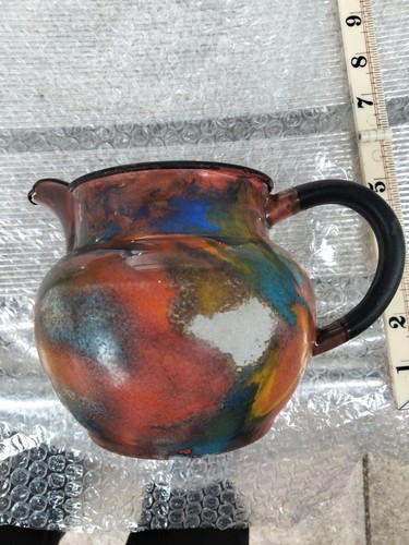 vintage enamel graniteware end of day jug no. 2 - Picture 2 of 5
