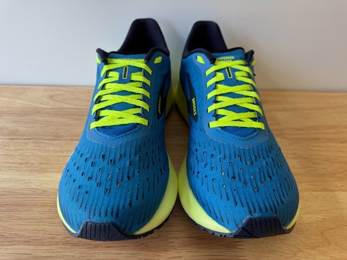 Brooks Hyperion Tempo Azul/Amarillo Vida Nocturna 1103391D491 Para Hombre Talla 11 D Med Usado en Excelente Condición - Imagen 10 de 15