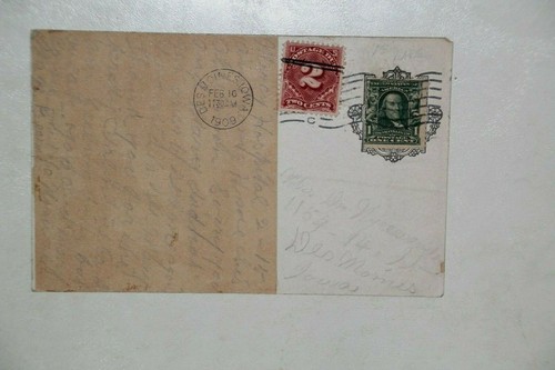 Circular Bridge, Mt Lowe Division,Pacific Electric Railway-Cancelled FEB 16 1909 - Picture 2 of 2