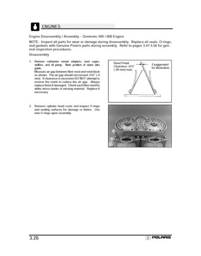 Polaris snowmobile service workshop manual 2002 INDY 500 SKS EURO - Picture 11 of 12
