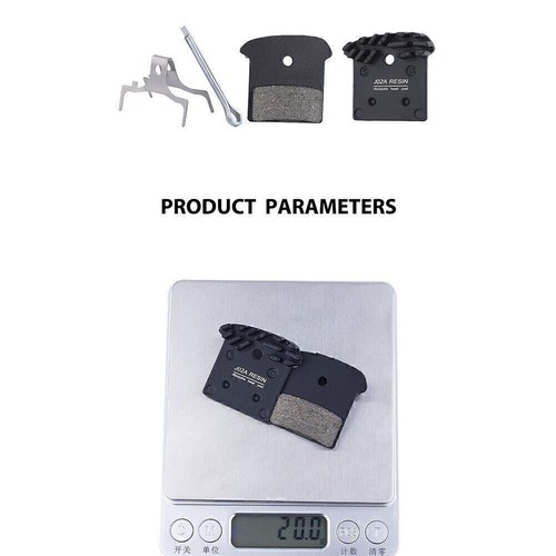 1-Paar Für-Shimano J02A Resin Cooling Fin Icetech Disc Brake Pads SLX XTR M8000- - Bild 5 von 11