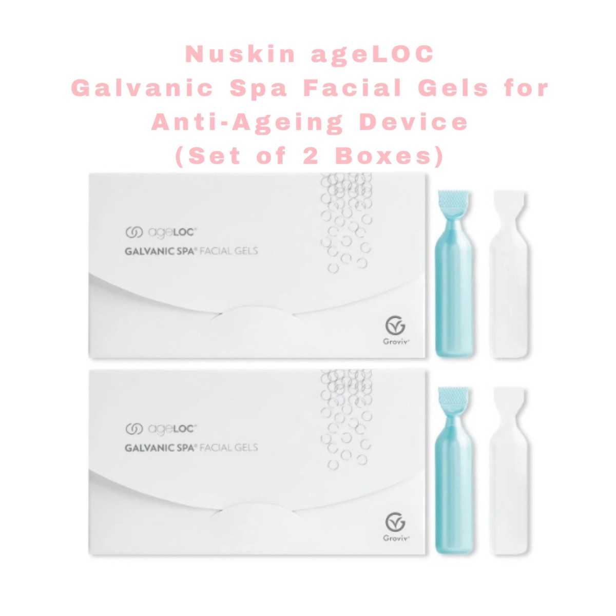 MUSKIN Galvanic Spa セット NUSKIN nu skin ageLOC Galvanic Spa Facial Body Set Purchase