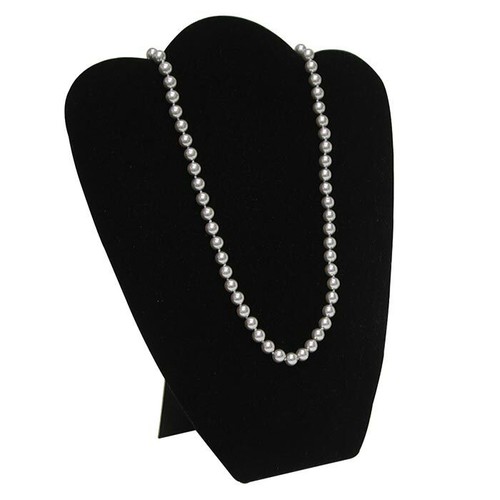 Collana Gioielli Velluto Nero Collana Supporto Esposizioni Cavalletto ~ 7 Stili - Foto 5 di 13