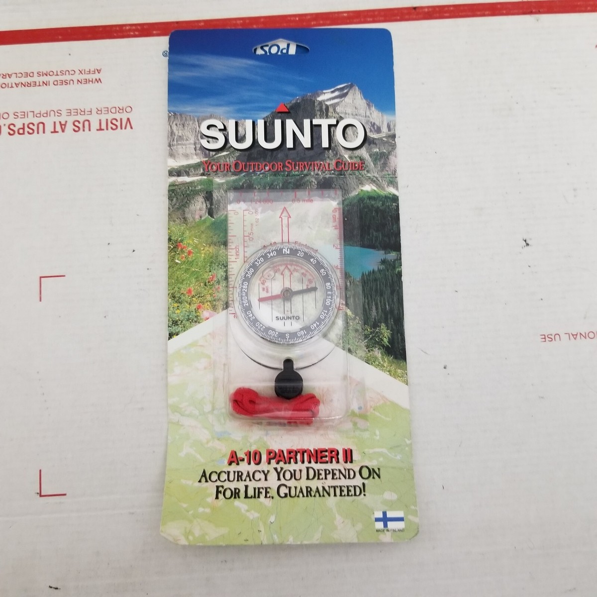 Suunto A-10 Partner II Compass Geolocating Hiking Scouts Hikers