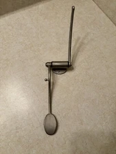 ORIGINAL STYLE SPOON PEDAL FIREWALL MOUNT WORKS ON 1932 FORDS AND OTHER HOT RODS