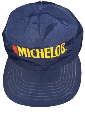 Vintage Michelob Beer Thinsulate Snapback Hat Cap  USA Made  *Read Description *