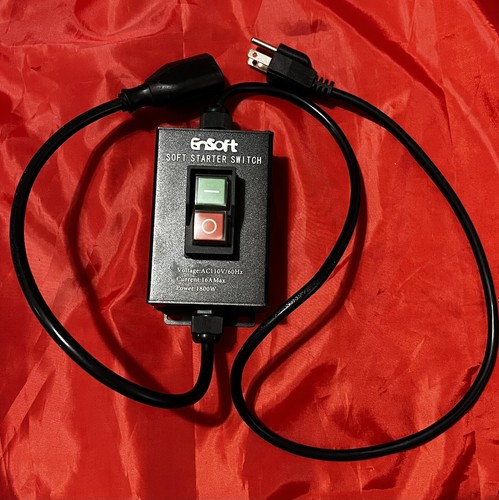 Ensoft soft Starter Switch Voktage Ac110v/60hz. Current 16amax Power 1800W