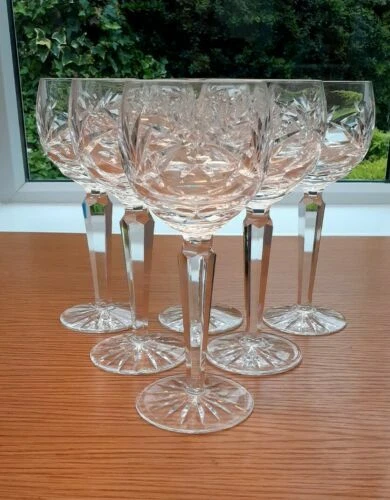 Etched Wine Glass