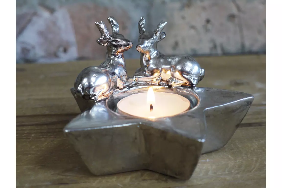 Star shaped 2024 tea light holders