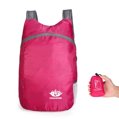 15L Leichter Rucksack Sport Reise Packbare Tasche Faltbar Daypack Sporttasche - Bild 18 von 20
