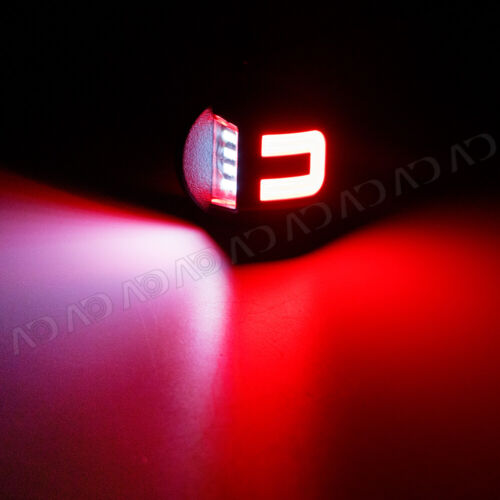 2X LED License Plate Light Rear Bumper Tag Assembly Lamp For Ford F150 F250 F350 - Picture 9 of 12