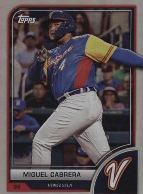 2023 Topps World Baseball Classic - Miguel Cabrera #34 - 1 of 1