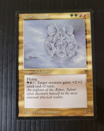 MTG Magic The Gathering Tuknir Deathlock Legends 1994 LP Lightly Played