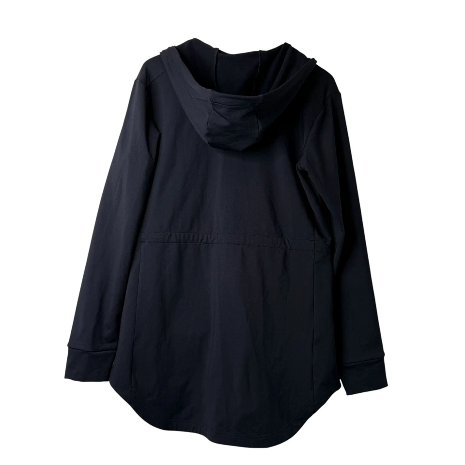 Sun Mountain Kintla Parka 夹克女式 L 连帽腰部舒适拇指孔 — 第 2/4 张图片