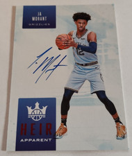 2019 Court Kings Ja Morant Heir Apparent Rookie On Card Auto RUBY /99 RC