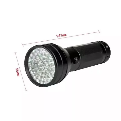 UV Ultra Violet 51 LED Flashlight Blacklight Light 395 nM Inspection Lamp Torch - Picture 5 of 14