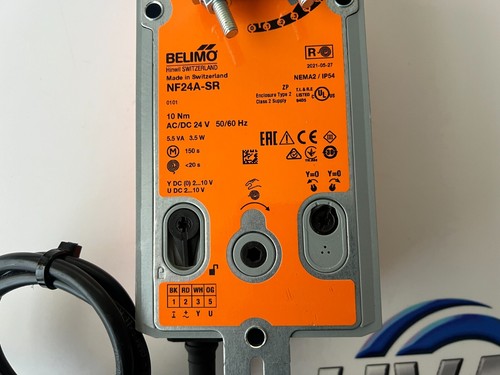 Actuador rotativo Belimo NF24A-SR a prueba de fallos, 10 Nm, AC/DC 24 V, 2...10 V, 150 s - Imagen 4 de 15