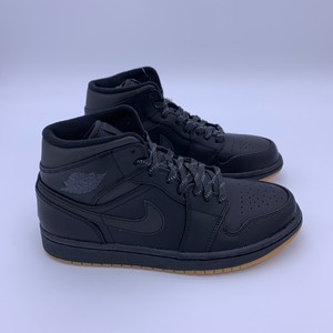 air jordan 1 mid winterized black gum
