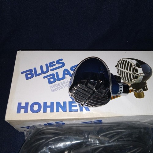 Hohner Blues Blaster Harfen Mikrofon 1490 mit Kabel Anleitung OVP - Bild 2 von 2