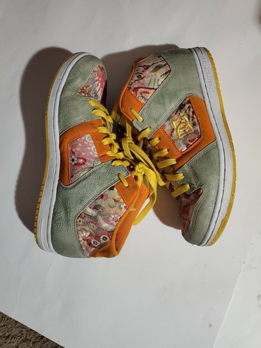 DC Shoes Women's Size 9 Athletic Mid Skateboarding Sneakers Shoes Multicolor - Picture 3 of 7