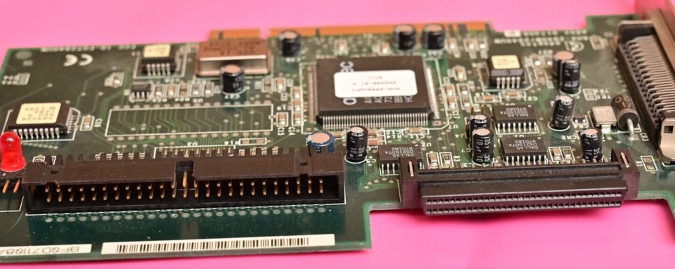 VINTAGE ADAPTEC AHA-2940W 2940UW ULTRA WIDE SCSI PCI CONTROLLER CARD - Image 4 of 4