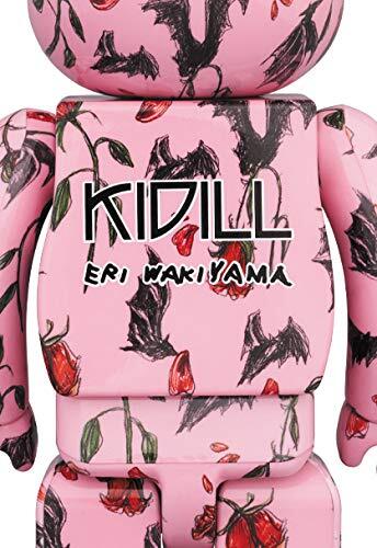 BE@RBRICK Kidill × Eri Wakiyama Bat & Rose Pink 100% &