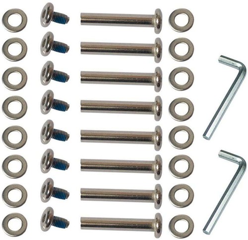 OD 15/64" (6mm) Shaft Hex Socket Screw Inline Skate Wheel Roller Blades Axles - Picture 3 of 12