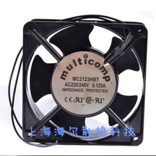 multicomp mc2123hbt AC220/240v 0.125A metal cooling fan