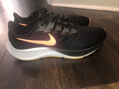 Nike Air Zoom Pegasus 37 Mens Size 12 Black Mango Running
